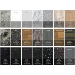 None Black Bean Breakfast Bar - Profile Edge - 200 X 90 X 3.8cm 7 None Black Bean Breakfast Bar - Profile Edge - 200 X 90 X 3.8cm -Kitchen Products Store 12812288 9784833221990280