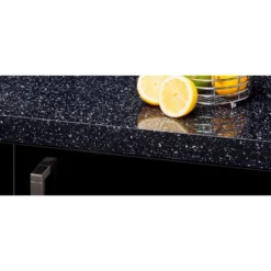 None Caviar Kitchen Worktop - Square Edge - 300 X 60 X 3.8cm -Kitchen Products Store 12816814 2124833222947571