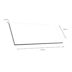 Zenith Marble Veneto Compact Laminate Breakfast Bar - 2400x950x12.5mm 9 Zenith Marble Veneto Compact Laminate Breakfast Bar - 2400x950x12.5mm -Kitchen Products Store 12834327 1064833167523039