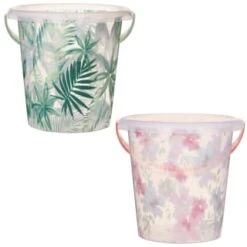 B&M Printed Bucket 12L - Floral -Kitchen Products Store 315524 printed bucket 12l main