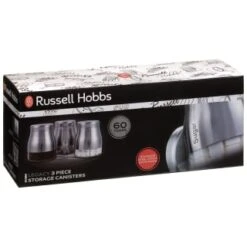 Russell Hobbs Legacy Tea - Coffee - Sugar Set 3pc -Kitchen Products Store 324968 russell hobbs tea coffee sugar silver