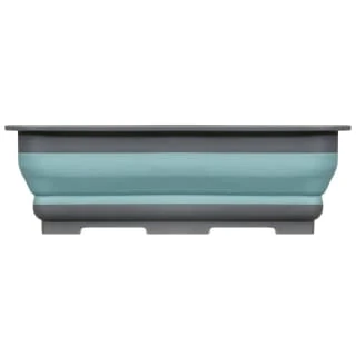 Addis Collapsible Washing Up Bowl - Aqua & Grey 5 Addis Collapsible Washing Up Bowl - Aqua & Grey - Image 3