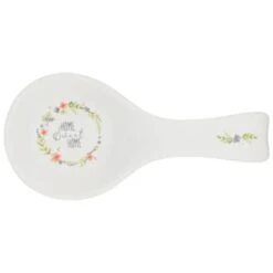 B&M Ceramic Spoon Rest -Kitchen Products Store 337110 ceramic spoon rest home sweet home