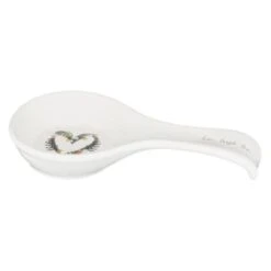B&M Ceramic Spoon Rest -Kitchen Products Store 337110 ceramic spoon rest live laugh love 2