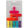 B&M Rainbow Bag Clips 8pk -Kitchen Products Store 341606 8pk rainbow bag clips