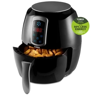 Tower Air Fryer 4L - Black & Silver 3 Tower Air Fryer 4L - Black & Silver
