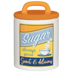 B&M Retro Canister Set 3pc -Kitchen Products Store 356953 storage canisters retro sugar