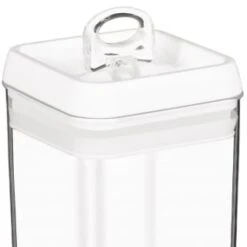 B&M Vacuum Storage Container 2.3L - White -Kitchen Products Store 368011 vacuum storage 2 3l white 2