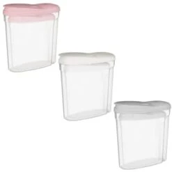 B&M Cereal Storage Container Set 2pk - Grey -Kitchen Products Store 368613 368614 368615 cereal storage set 2 pk main