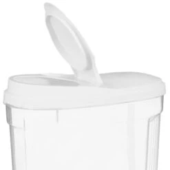 B&M Cereal Storage Container Set 2pk - White -Kitchen Products Store 368613 cereal storage set 2 pk white 4