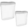 B&M Cereal Storage Container Set 2pk - Grey -Kitchen Products Store 368615 cereal storage set 2 pk grey