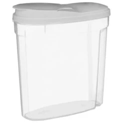 B&M Cereal Storage Container Set 2pk - Grey -Kitchen Products Store 368615 cereal storage set 2 pk grey 3