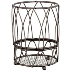 B&M Nickel Utensil Holder - Black