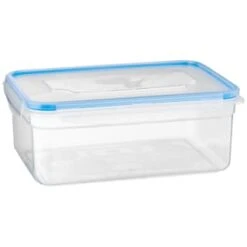 B&M Clip Top Food Containers 4pk - Blue 14 B&M Clip Top Food Containers 4pk - Blue -Kitchen Products Store 369681 4pk clip top food containers blue 2