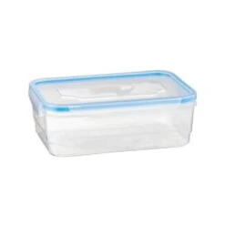 B&M Clip Top Food Containers 4pk - Blue 12 B&M Clip Top Food Containers 4pk - Blue -Kitchen Products Store 369681 4pk clip top food containers blue 4