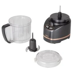 Tower Compact Food Processor 400ml - Grey & Rose Gold -Kitchen Products Store 371731 tower compact food processor 3
