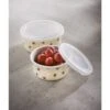 B&M Round Tubs 2pk - Bees -Kitchen Products Store 375966 2pk reuse and repurpose round tubs bee