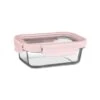B&M Pink Glass Food Container - Small 1 B&M Pink Glass Food Container - Small -Kitchen Products Store 380661 glass food container pink small 2