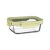 B&M Green Glass Food Container - Small -Kitchen Products Store 380664 glass food container green small 2