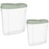 B&M Cereal Storage Container Set 2pk - Sage -Kitchen Products Store 380752 cereal storage set 2 peice sage