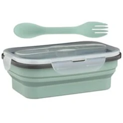 B&M Collapsible Lunch Box - Sage 11 B&M Collapsible Lunch Box - Sage -Kitchen Products Store 383522 collapsible lunch box 8