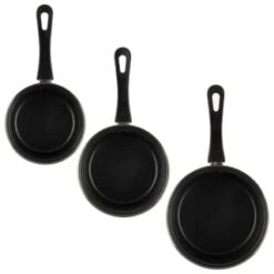 Simply Everyday Sauce Pan Set 3pk 12 Simply Everyday Sauce Pan Set 3pk -Kitchen Products Store 383599 3 sauce pan set