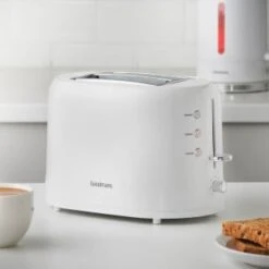 Goodmans Plastic 2 Slice Toaster - White -Kitchen Products Store 386700 goodmans plastic 2 slice toaster white 3