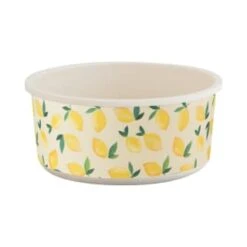 B&M Round Tubs 2pk - Lemons -Kitchen Products Store 392928 2pk reuse and repurpose round tubs lemon 7