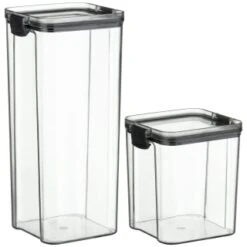 Airtight Clip Lock Food Container 950ml -Kitchen Products Store 394511 394512 clip lock food container group