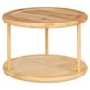 B&M Bamboo Round 2 Tier Spice Rack -Kitchen Products Store 394546 bamboo round 2 tier spice rack