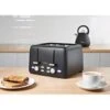 Goodmans Toaster 4 Slice - Matt Black -Kitchen Products Store 396477 goodmans toaster 4 slice matt black
