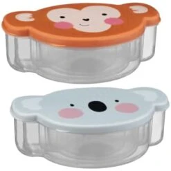 Storage Tubs 4pk - Monkey -Kitchen Products Store 398838 4pk animal tubs group